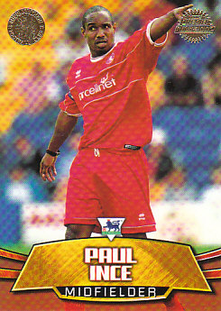 Paul Ince Middlesbrough 2002 Topps Premier Gold #M3